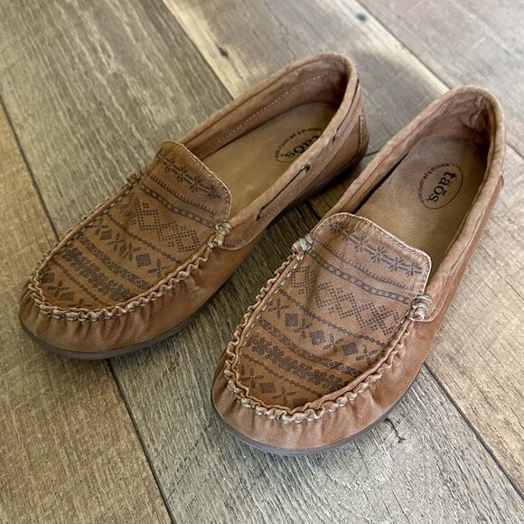 Taos My Hero Canvas Moccasins, Size 8.5, New - Picture 3 of 5